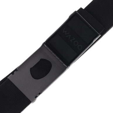 Wazoo Cache Belt Black-Tungsten Grey Buckle XL View 12