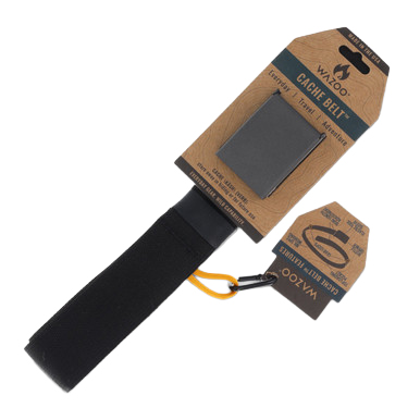 Wazoo Cache Belt Black-Tungsten Grey Buckle XL View 3