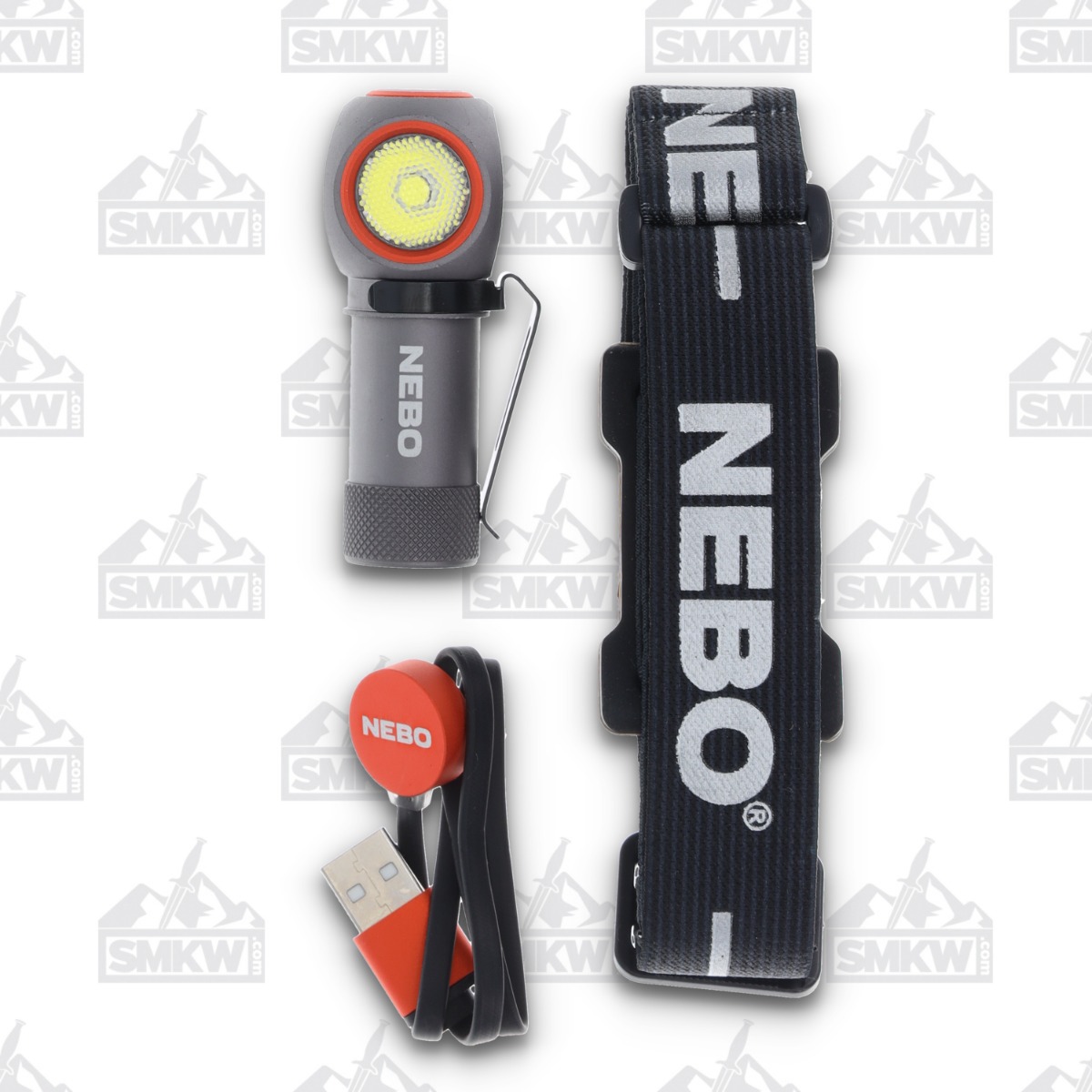NEBO EINSTEIN 600 Headlamp Grey 600 Lumens 4 Settings NEB-HLP-1008 View 12