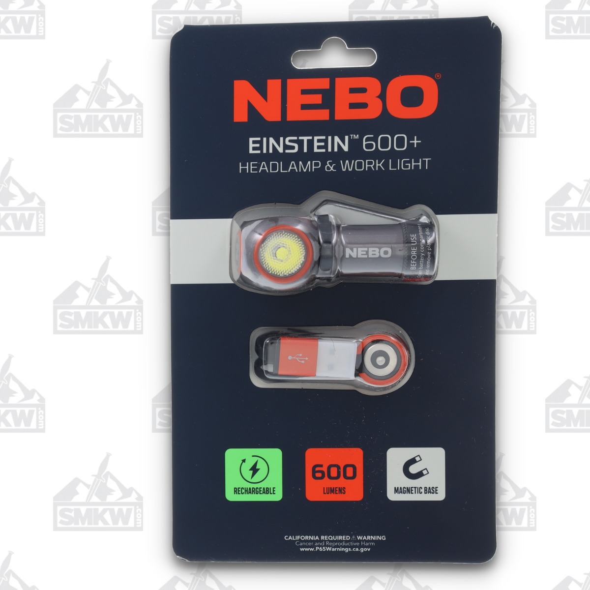 NEBO EINSTEIN 600 Headlamp Grey 600 Lumens 4 Settings NEB-HLP-1008 View 19