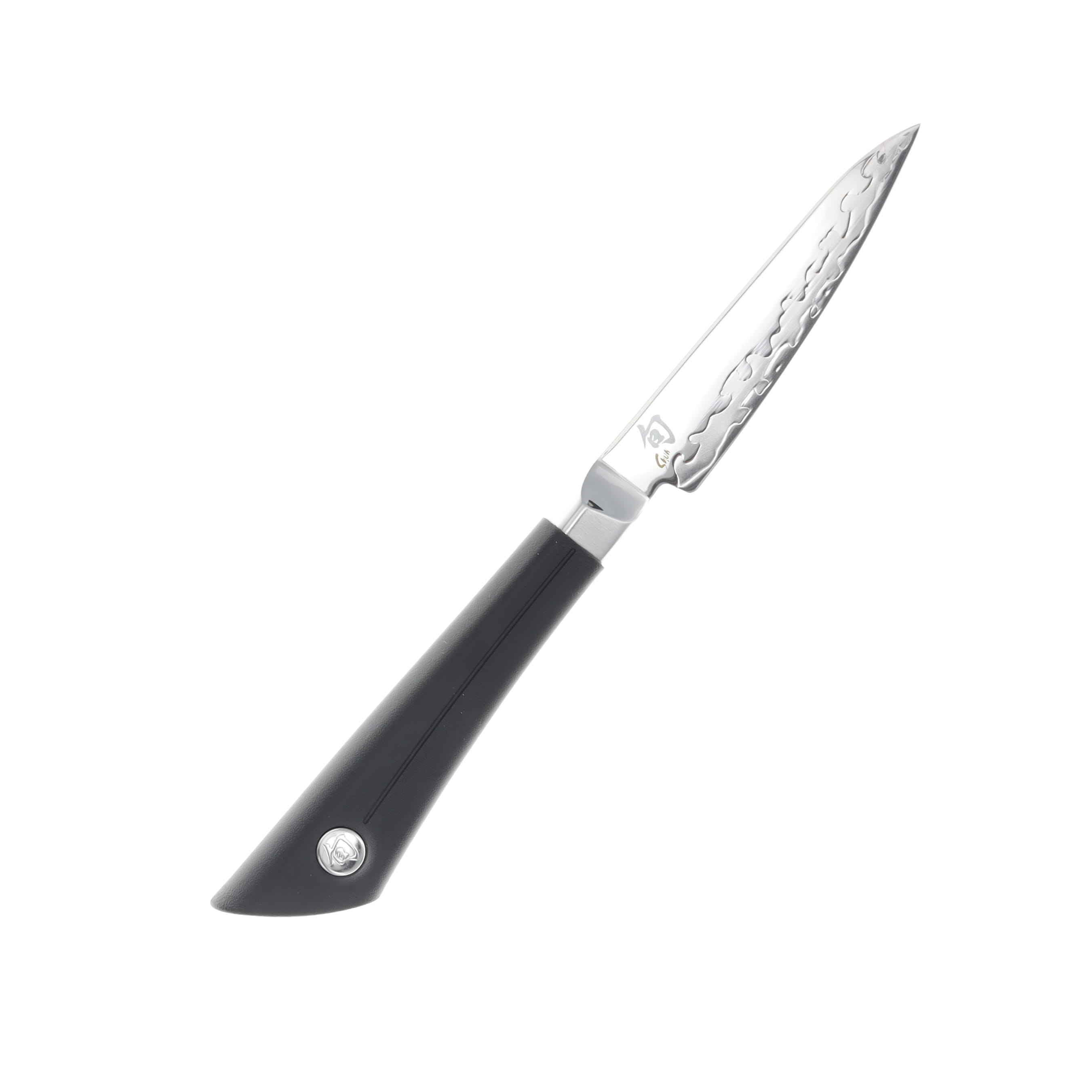 Shun Sora Composite Blade Kitchen Pairing Knife 3.5in Plain Edge SVB0700 View 2