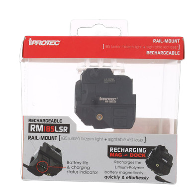 iPROTEC RM185LSR Firearm Light and Red Laser 185 Lumens 4 Modes I View 13