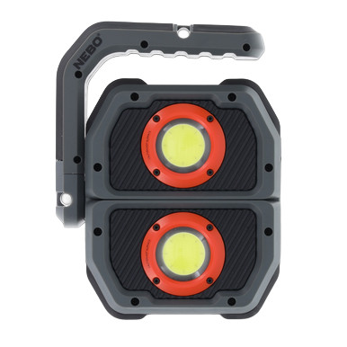 NEBO Omni 3K Work Light Grey-Black 3000 Lumens 6 Settings View 7