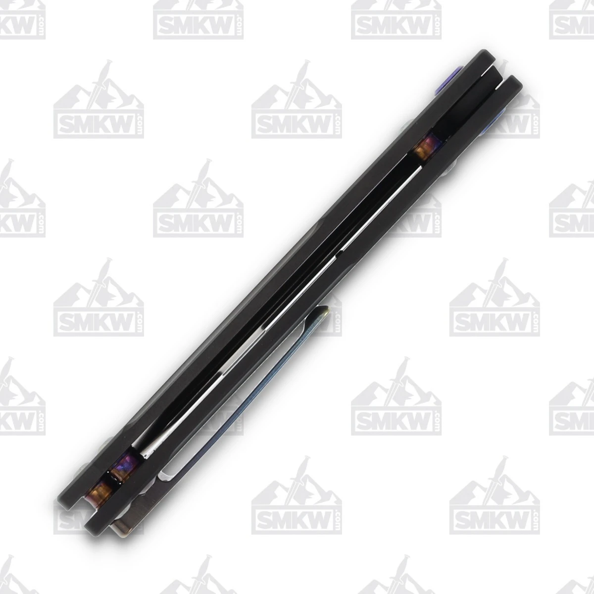 Medford Slim Midi S45VN PVD Tanto Blade PVD Handle Flamed Hardware Brush Flamed Clip MK2014PT-30PV-TPCP-Q4 View 7
