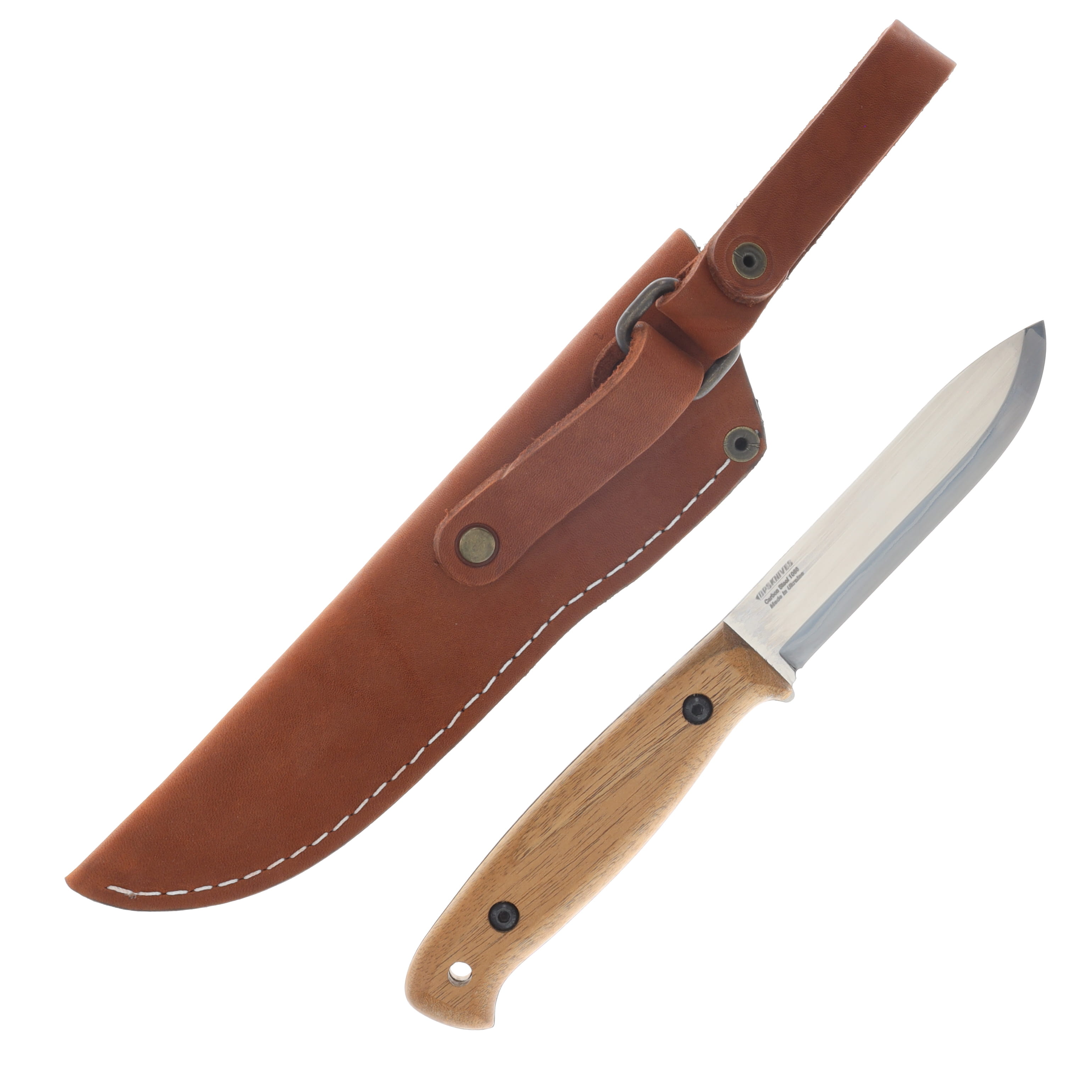 BPS Knives Camping Fixed Blade Knife 4.25" BPSBS02FTCS View 2