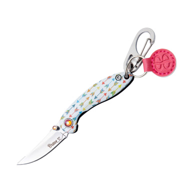 Brighten Blades Brave Keychain Framelock Folding Knife Clam Pack View 2