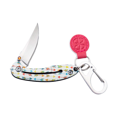 Brighten Blades Brave Keychain Framelock Folding Knife Clam Pack View 5
