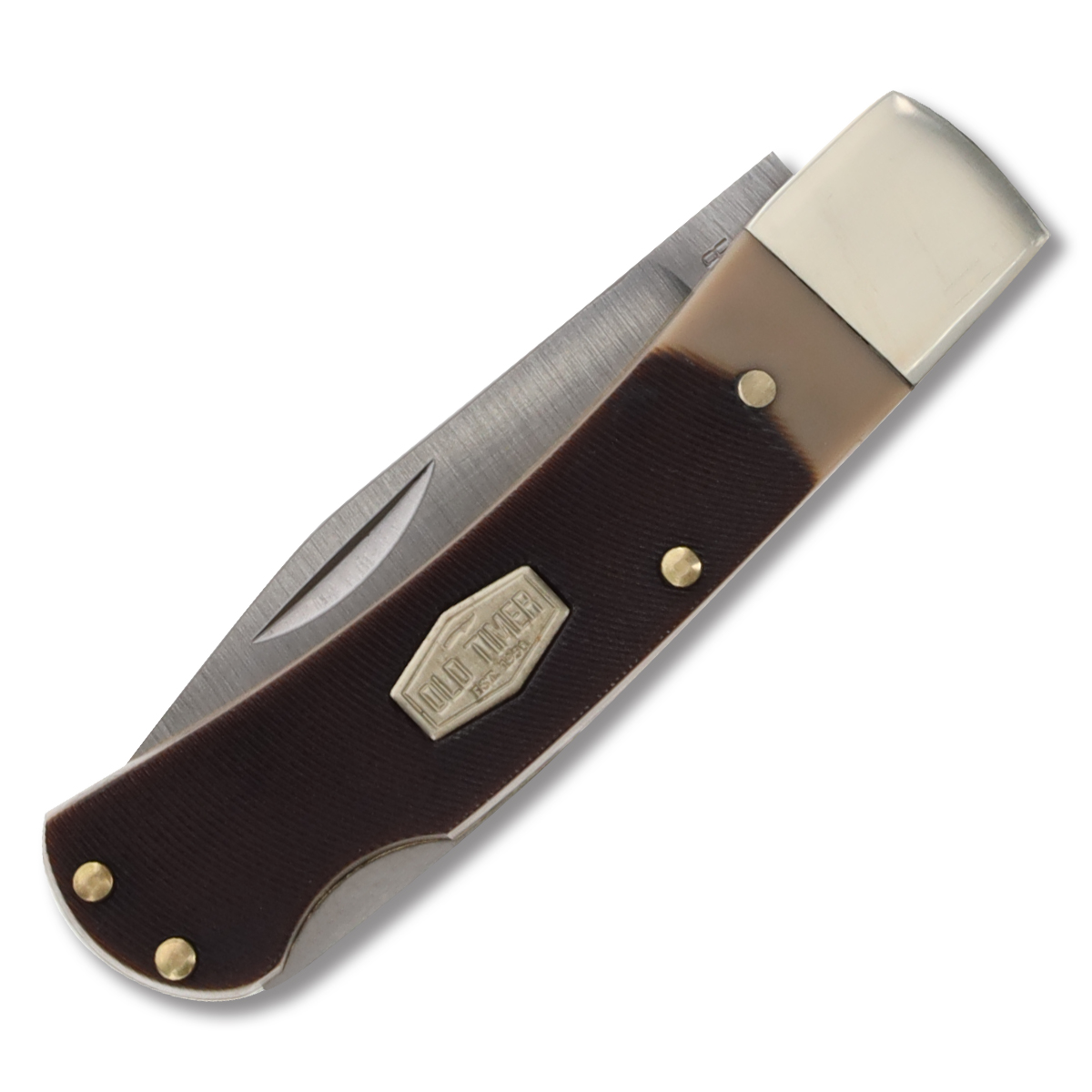 Old Timer Bearhead Lockback Pocket Knife SCT3 View 3