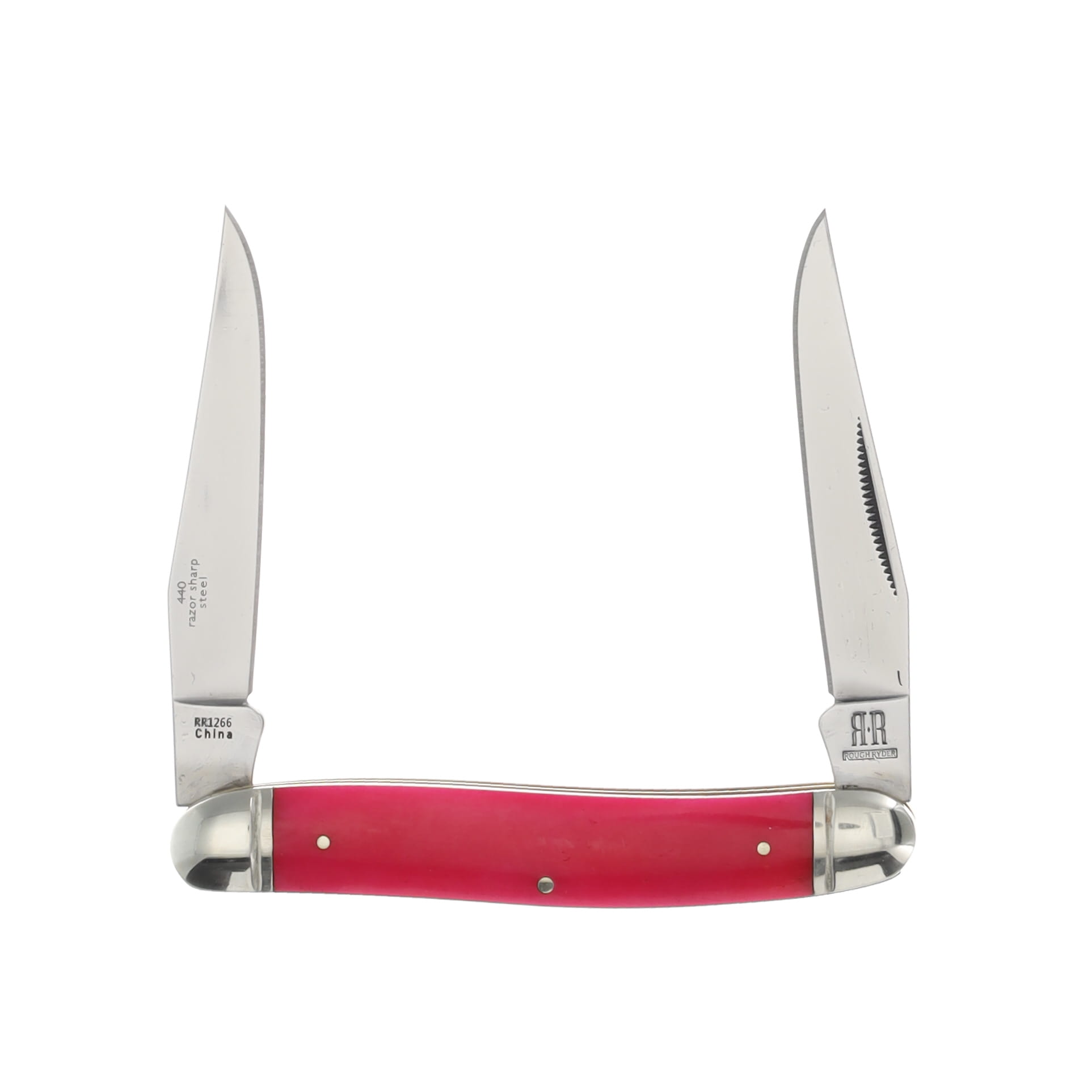 Rough Ryder Pink Smooth Bone Muskrat RR1266 View 2