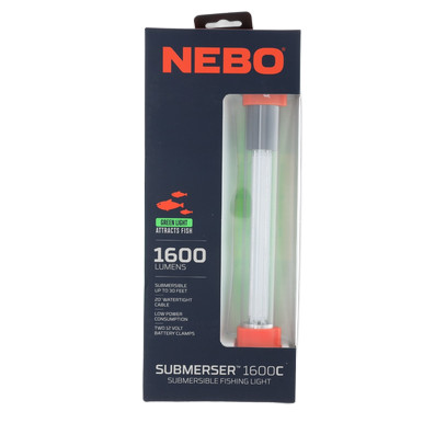 NEBO Submerser 1600C Fishing Light Green 1600 Lumens View 3