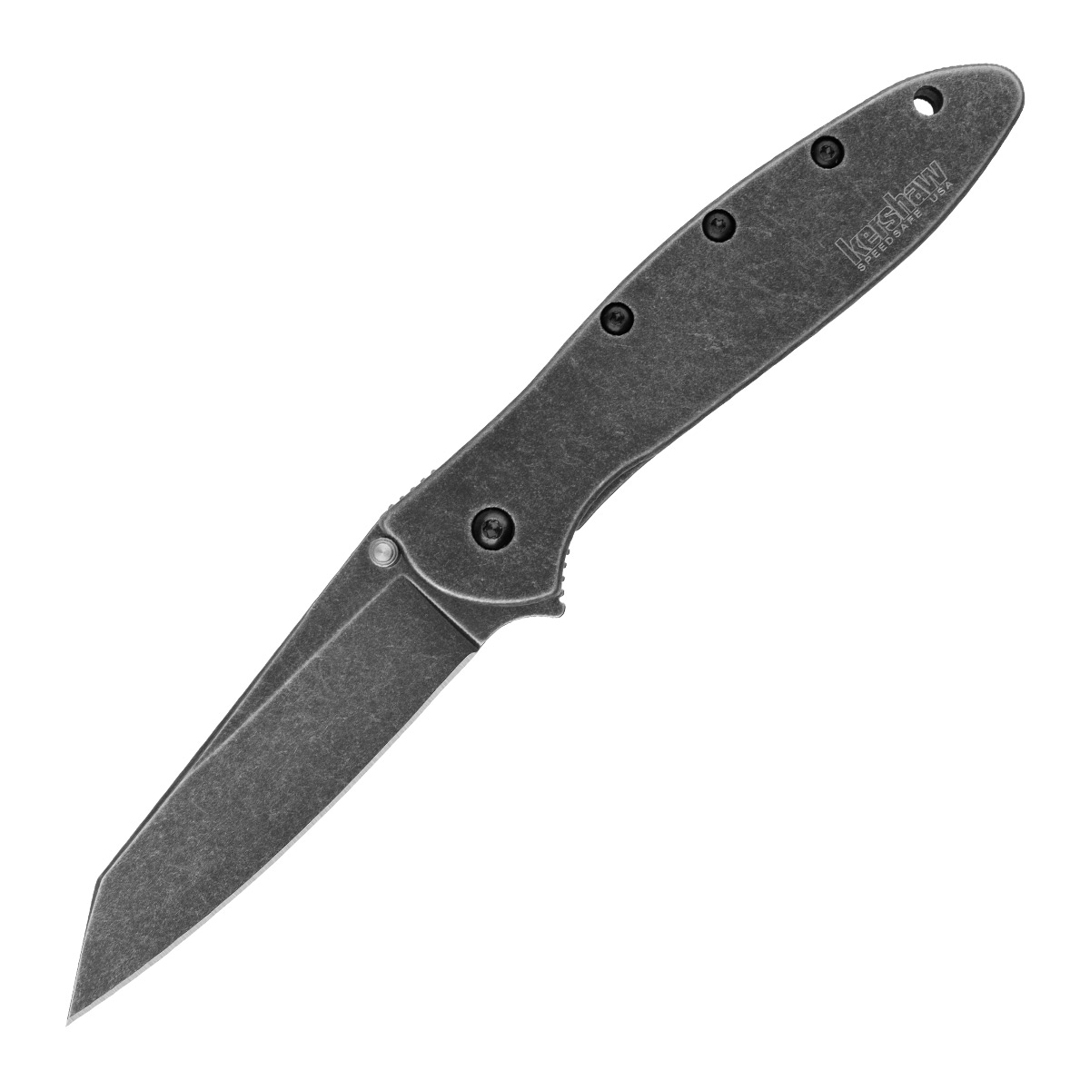 Kershaw Random Leek Folding Knife BlackWash KS1660RBW View 1