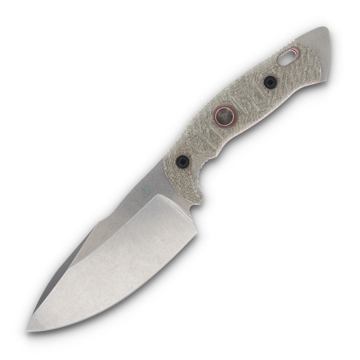Fobos Alaris 3V Fixed Blade Green/Red Stonewash FOB038 View 1