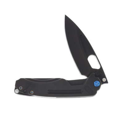 Medford Infraction Folding Knife PVD S45VN Tsunami Titanium/PVD Hardware View 7