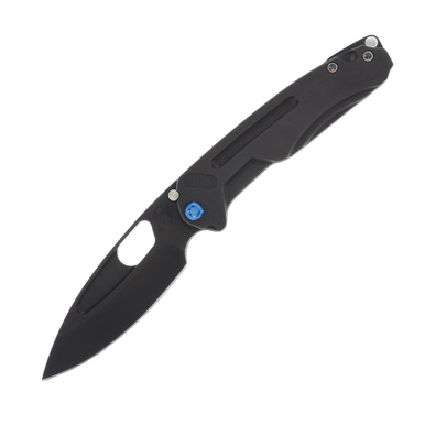 Medford Infraction Folding Knife PVD S45VN Tsunami Titanium/PVD Hardware View 1