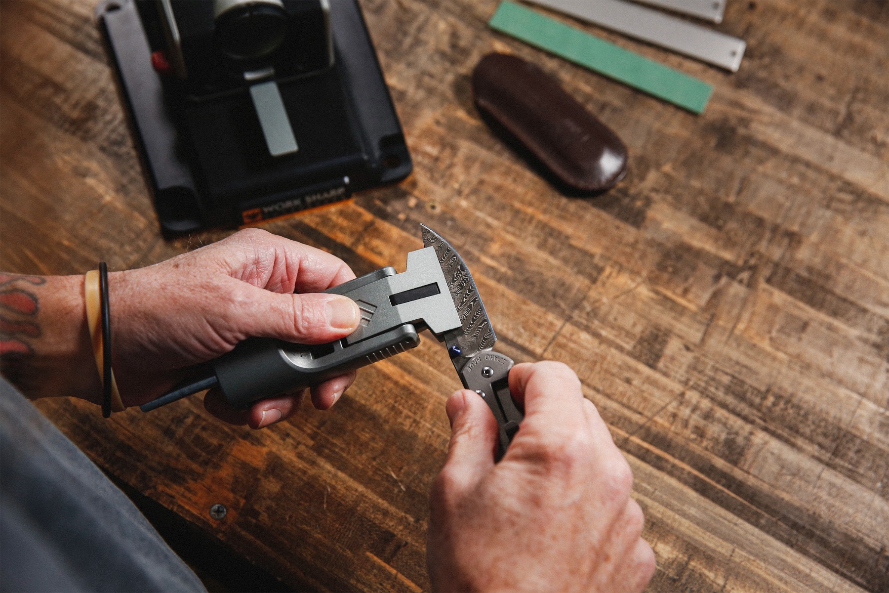 Work Sharp Professional Precision Adjust Knife Sharpener WSBCHPAJ-PRO View 7