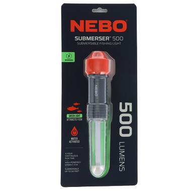 NEBO Submerser 500 Underwater Fishing Light Green 500 Lumens View 7