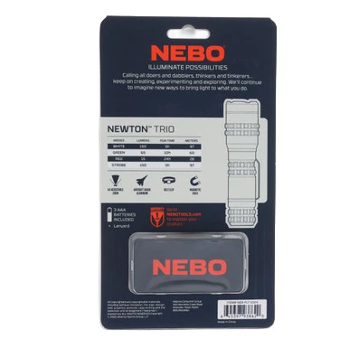 NEBO Newton Trio 150 Lumen Flashlight View 12