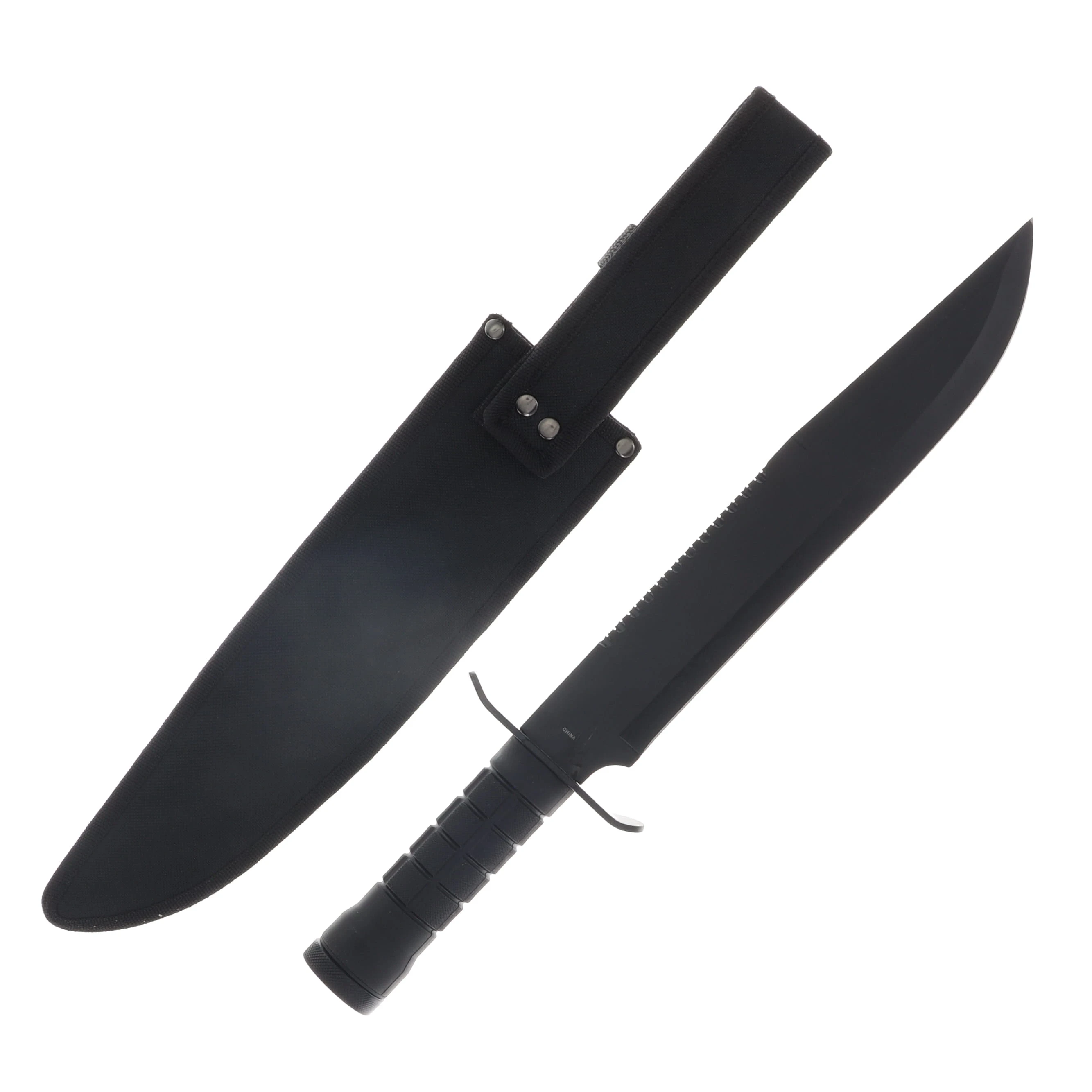 Frost Scout II Survival Knife (Hollow Handle with Survival Kit, Black) View 2