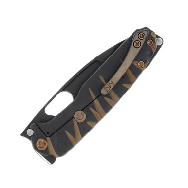 Medford Infraction Folding Knife 3.62in Drop Point Show Lights Bronze View 6