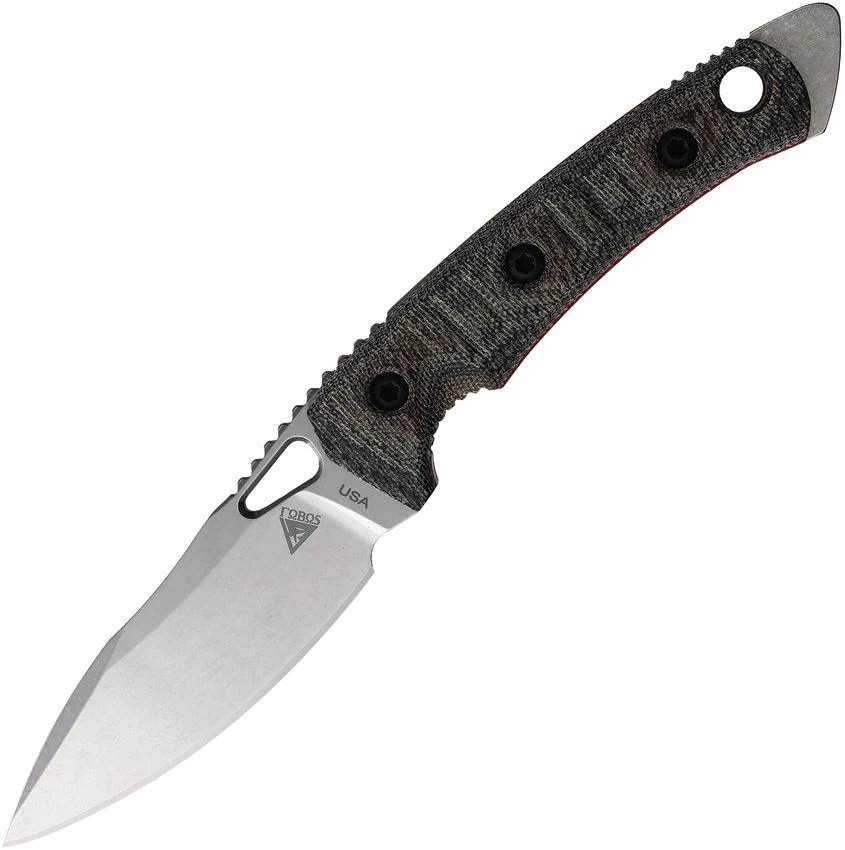 Fobos Cacula Fixed Blade Black And Tan G10 FOB064 View 1