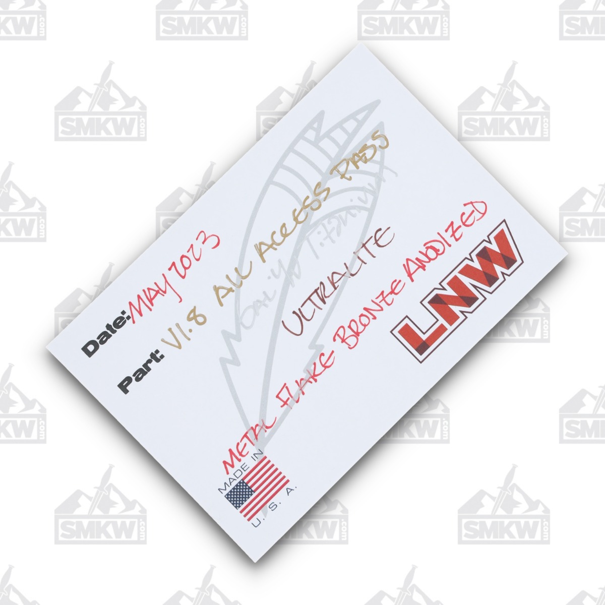 Lynch Northwest All Access Pass v1.8 Ultralight Prybar Metal Flake Bronze CLNW166 View 7