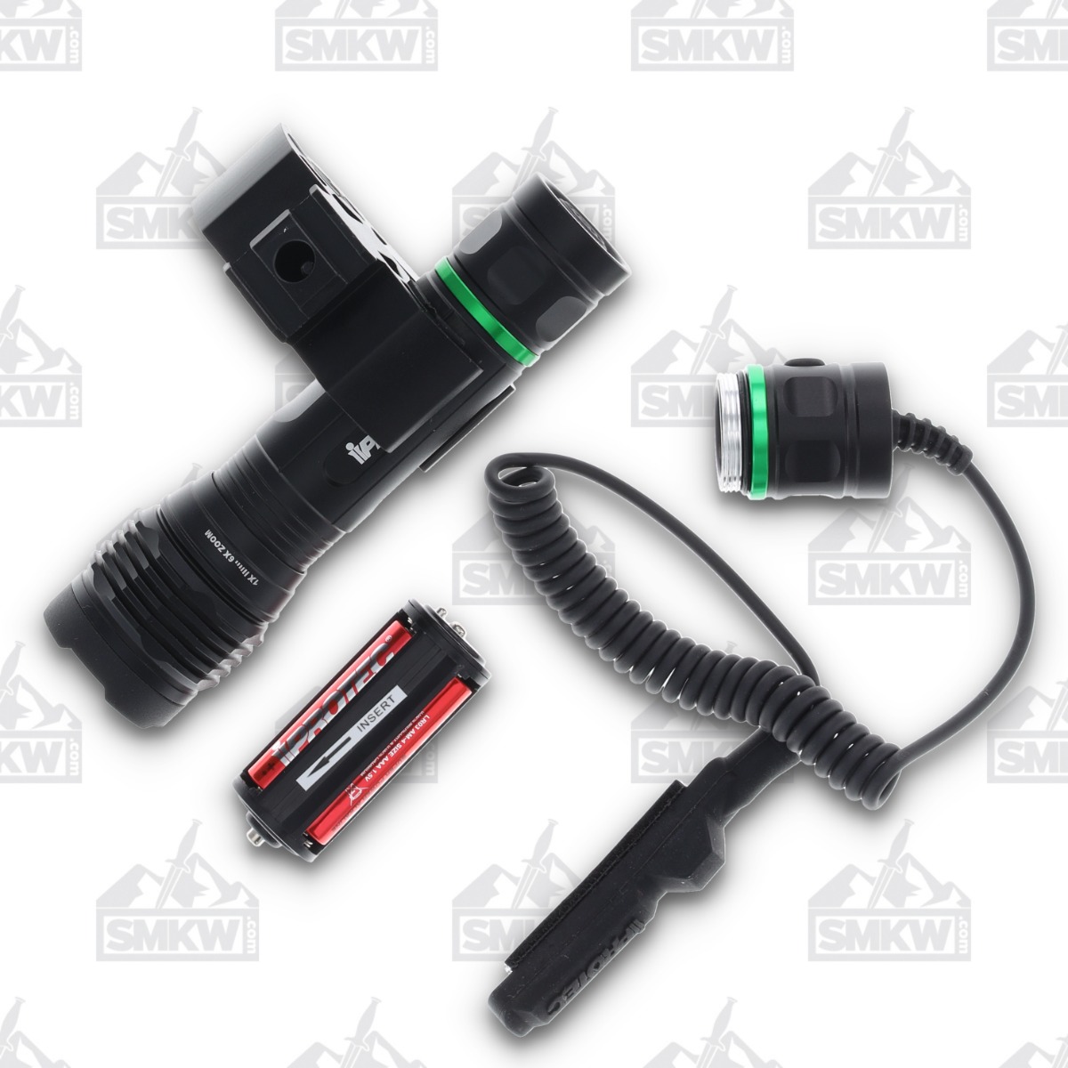 iProtec LG250 Firearm Green Light Mount 250 Lumens 3 Settings 6653 View 10