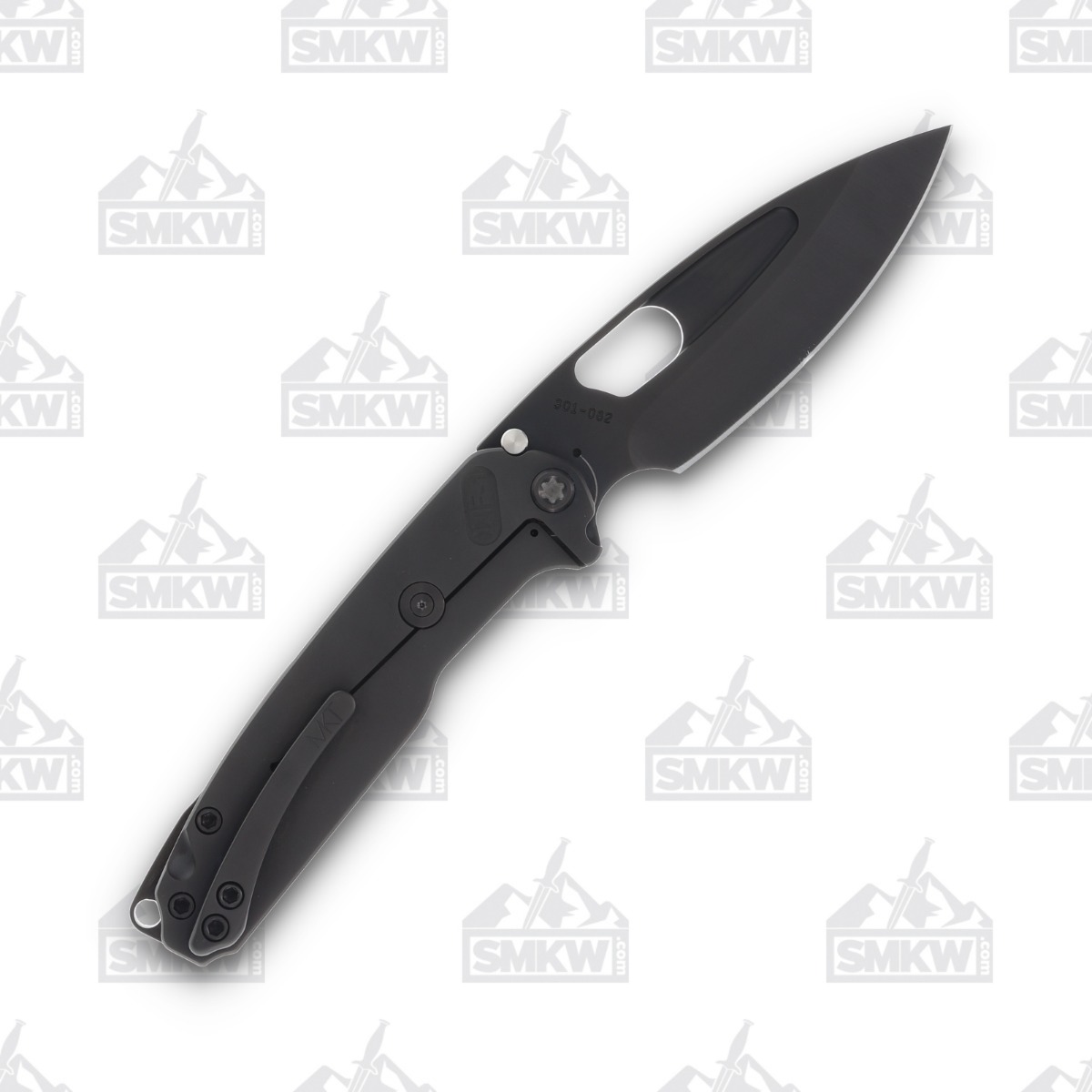 Medford Infraction Folding Knife 3.62in Drop Point Blackout PVD MK0314PQ-30PV-TPCP-BP View 2