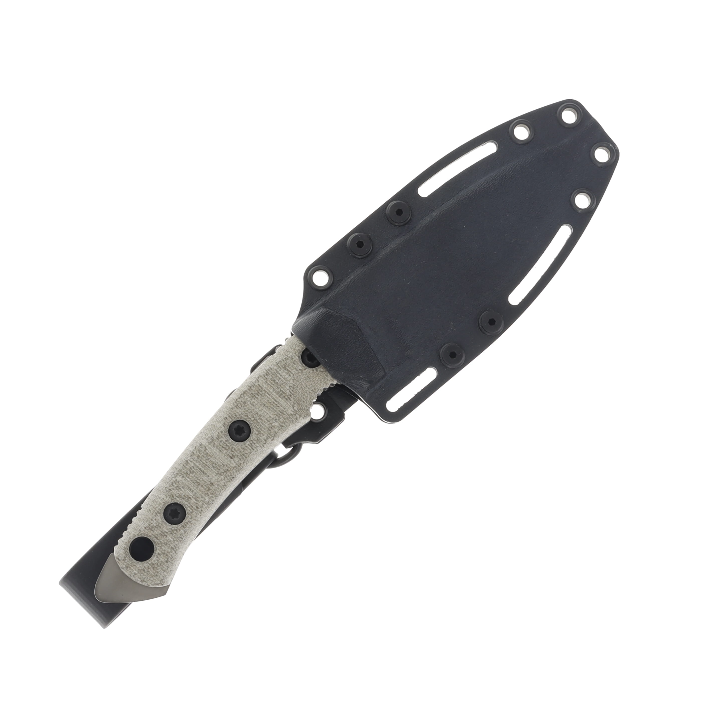 FOBOS Cacula OD Green Micarta With Orange Liners FOB057 View 4