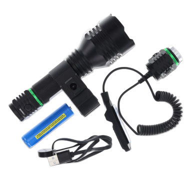 iProtec O2 Beam Gun light Green 400 Lumens 3 Settings Rechargeable View 4