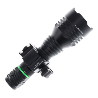 iProtec O2 Beam Gun light Green 400 Lumens 3 Settings Rechargeable View 9