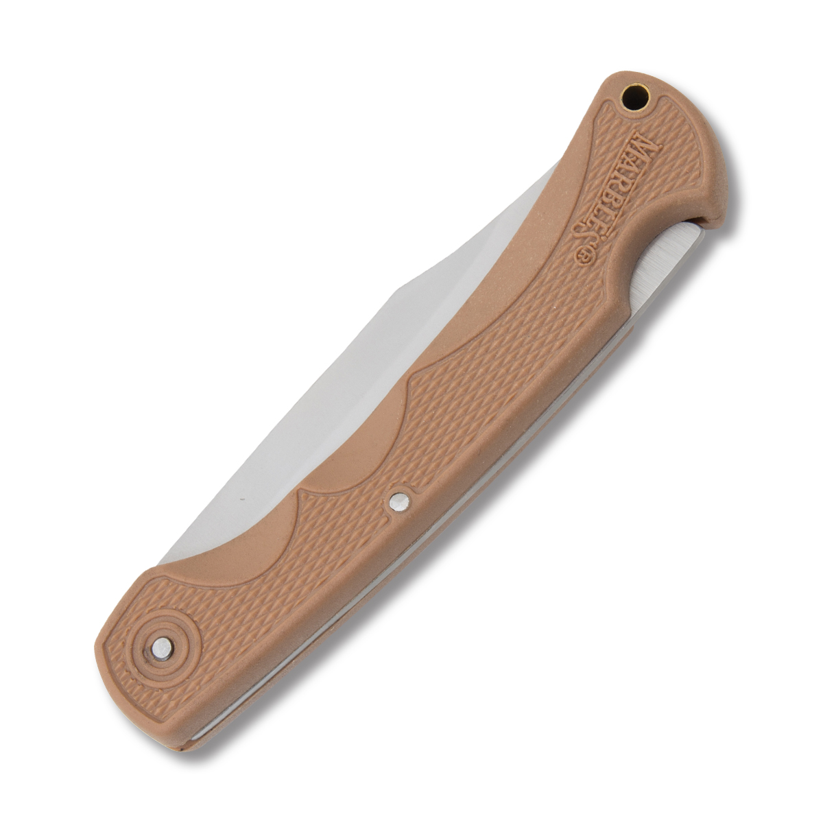 Marbles Desert Tan Large Lockback Folding Knife MR566 View 4