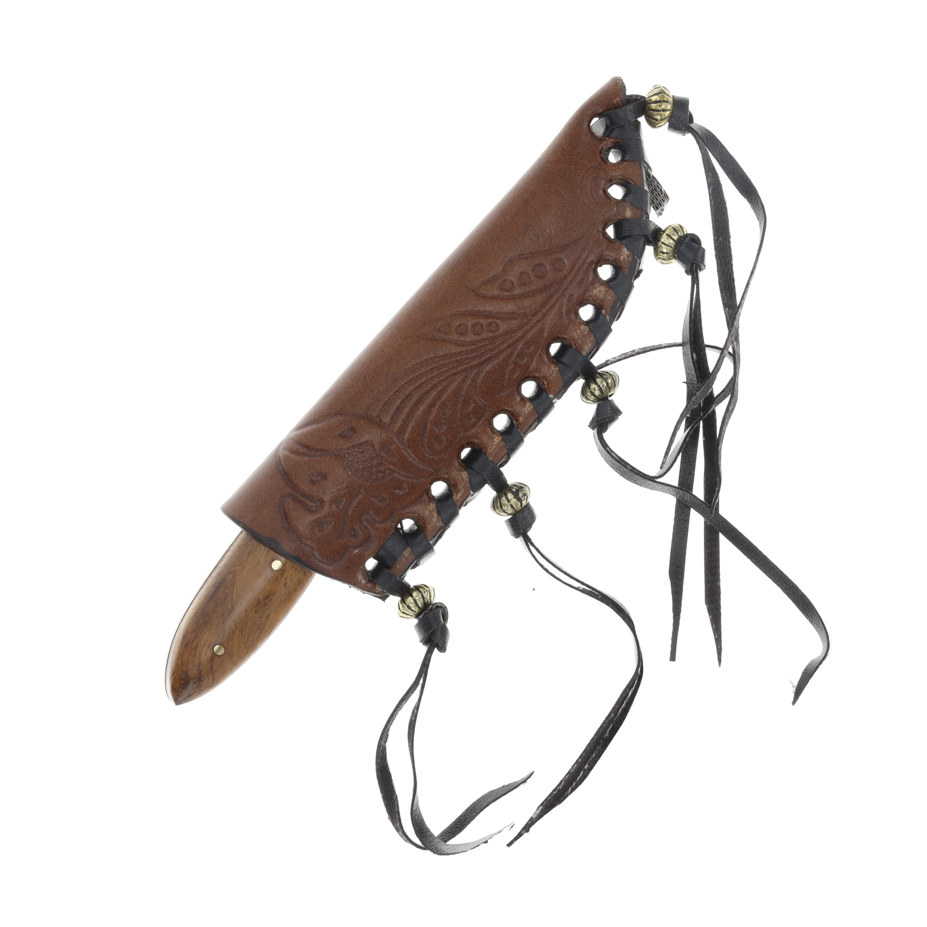 Medium Patch Hunter Burlwood Fixed Blade Knife 203295 View 3