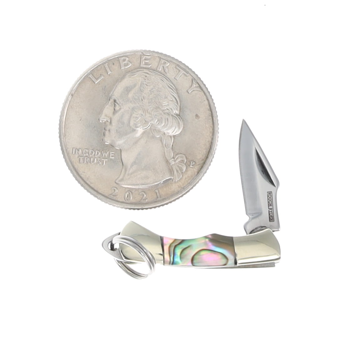 Rough Ryder Tiny Folding Hunter (Micro, Genuine Abalone) RR172 View 3