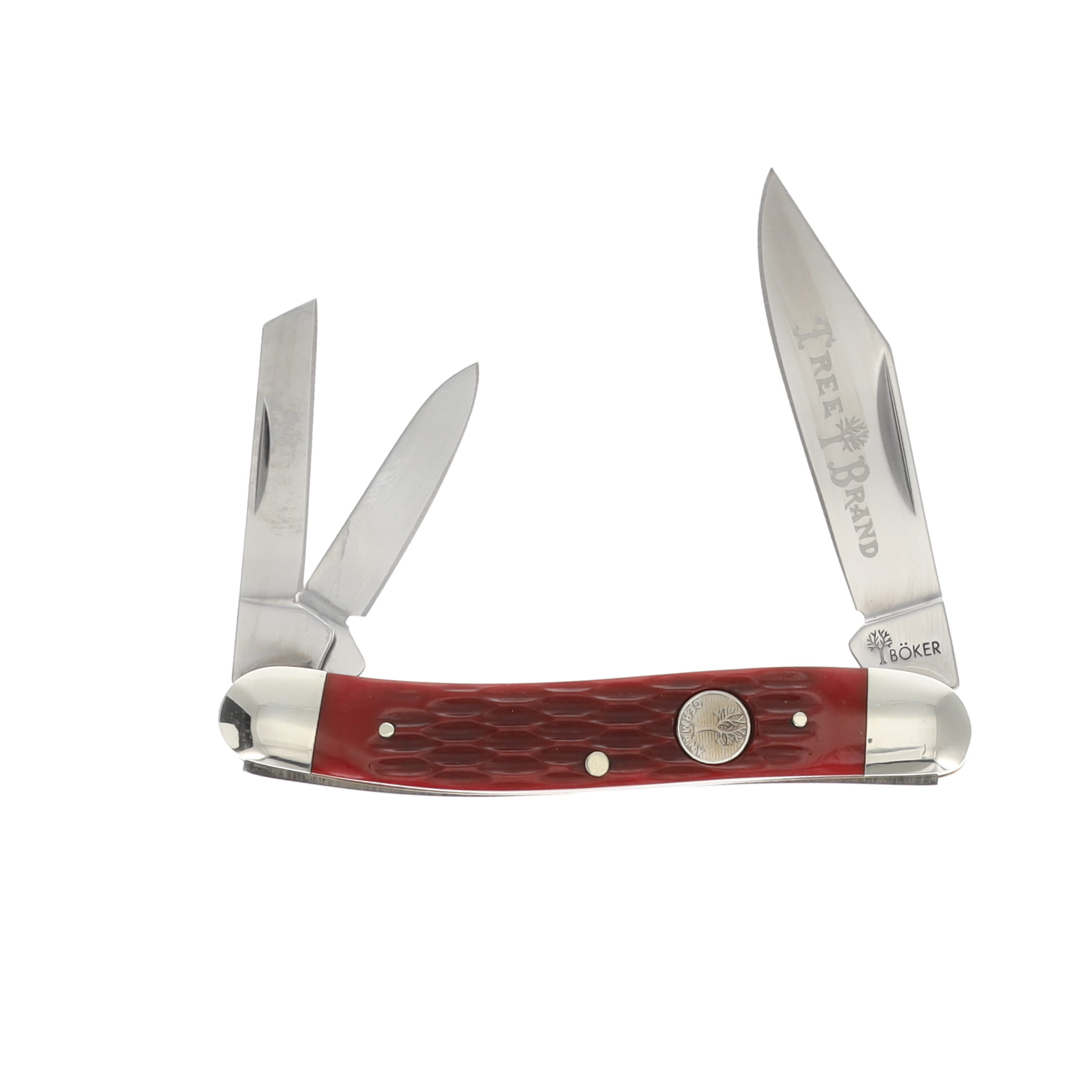 Boker Traditional Series 2.0 Whittler Jigged Red Bone BK110847 View 1