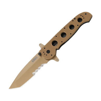 CRKT Carson M16 Folding Knife 3.88in Tanto Veff Serrated Blade View 2