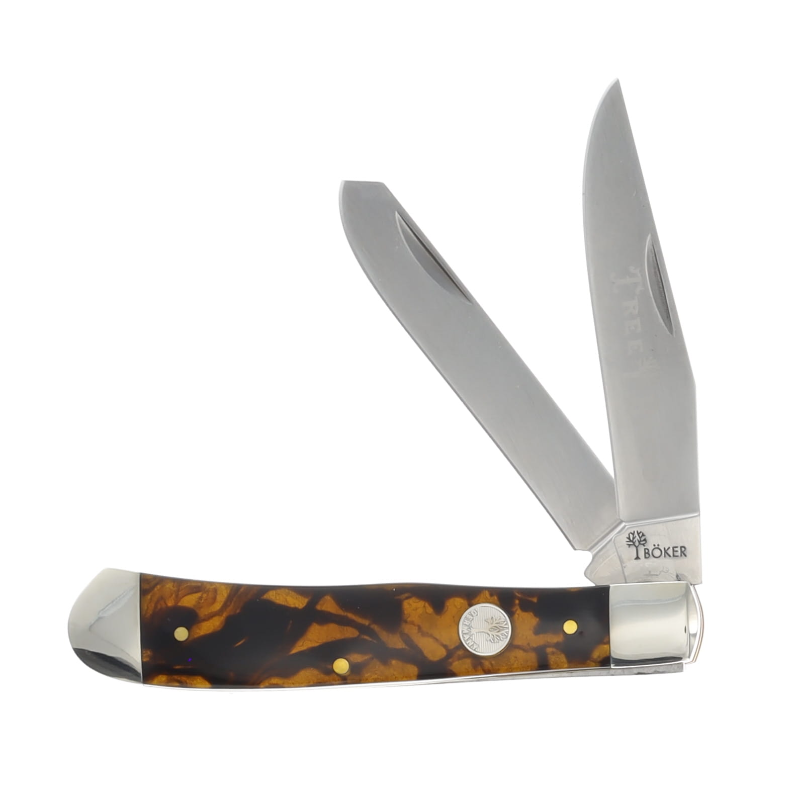 Boker Traditional Series 2.0 Trapper Faux Tortoise BK110810T View 1