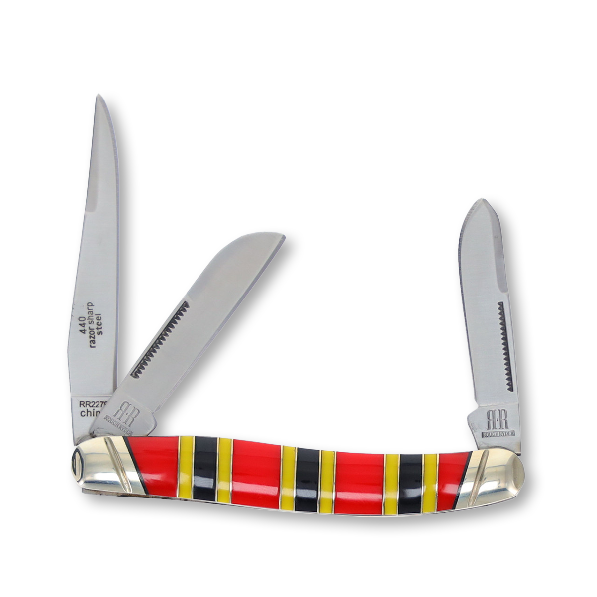Rough Ryder Coral Snake Stockman Folding Knife RR2279 View 2