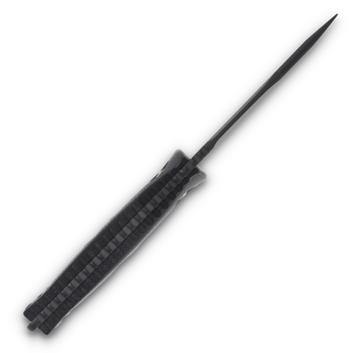 Microtech SOCOM Alpha Mini Signature Series Fixed Blade Knife (S/E Black DLC | Carbon Fiber) MT113M1DLCCFS View 3