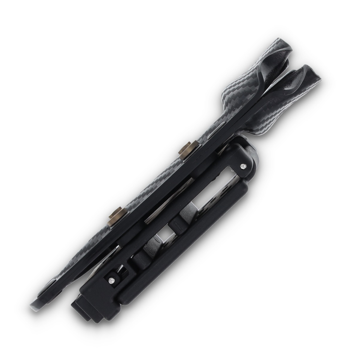 Microtech SOCOM Alpha Mini Signature Series Fixed Blade Knife (S/E Black DLC | Carbon Fiber) MT113M1DLCCFS View 13