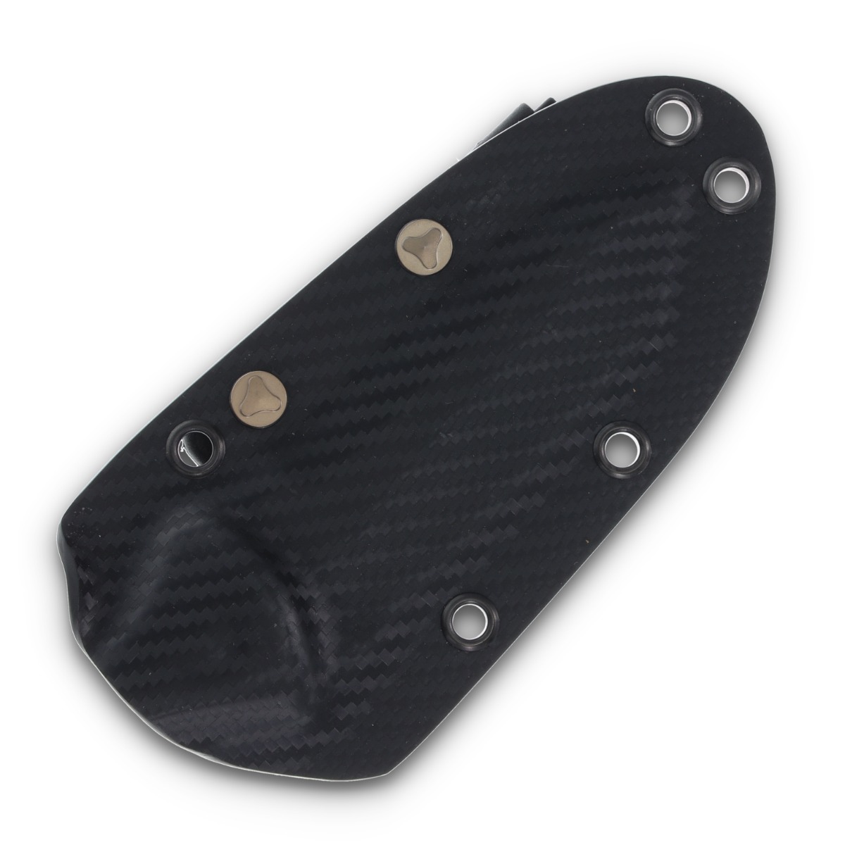 Microtech Signature Series Socom Alpha Mini Fixed Blade Carbon Fiber 3.72in DLC Tanto MT114M1DLCCFS View 10