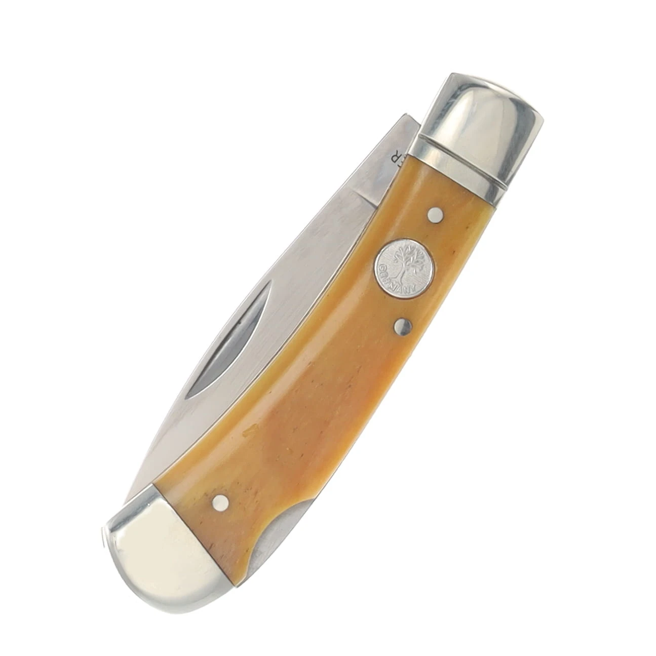 Boker 2.0 Gentleman's Lockback Yellow Bone BK110814 View 5
