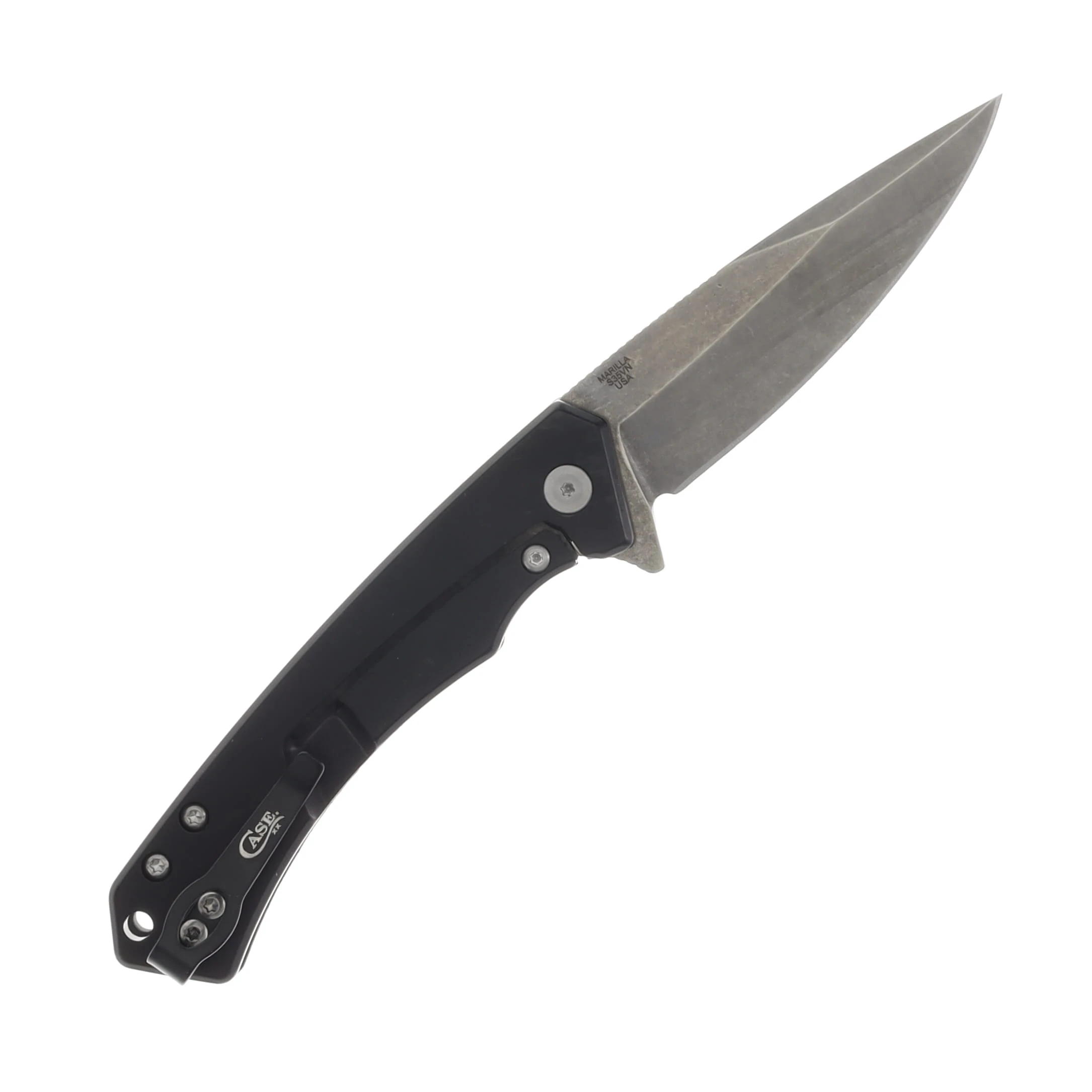 Case Marilla Framelock Folding Knife (2023 Blade Show Edition, Marbled Carbon Fiber) CA25893 View 2