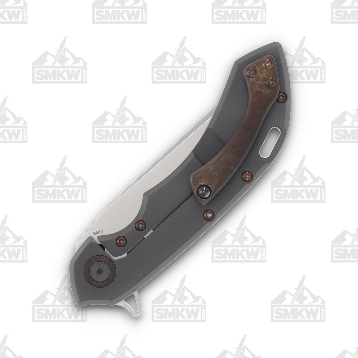 Olamic Wayfarer 247 Folding Knife T-097W Companto (Dark Blast, Antique) T097W View 6