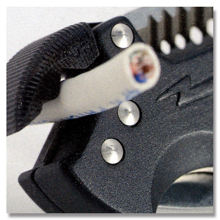 SOG Kilowatt Folding Knife Black GRN Handle 3.4in AUS-8 Clip Point Blade SOGEL01 View 8
