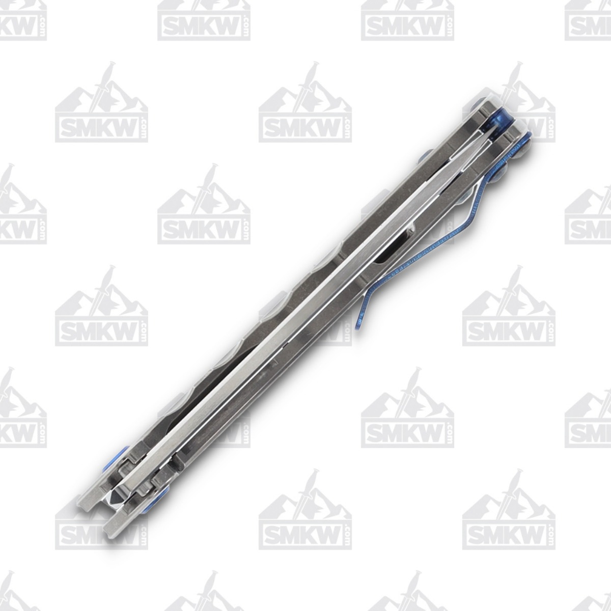 Medford Praetorian Slim 3.25in Tanto Blade Second Amendment Blue MK2084TT-01TM-T2C2-Q4 View 8