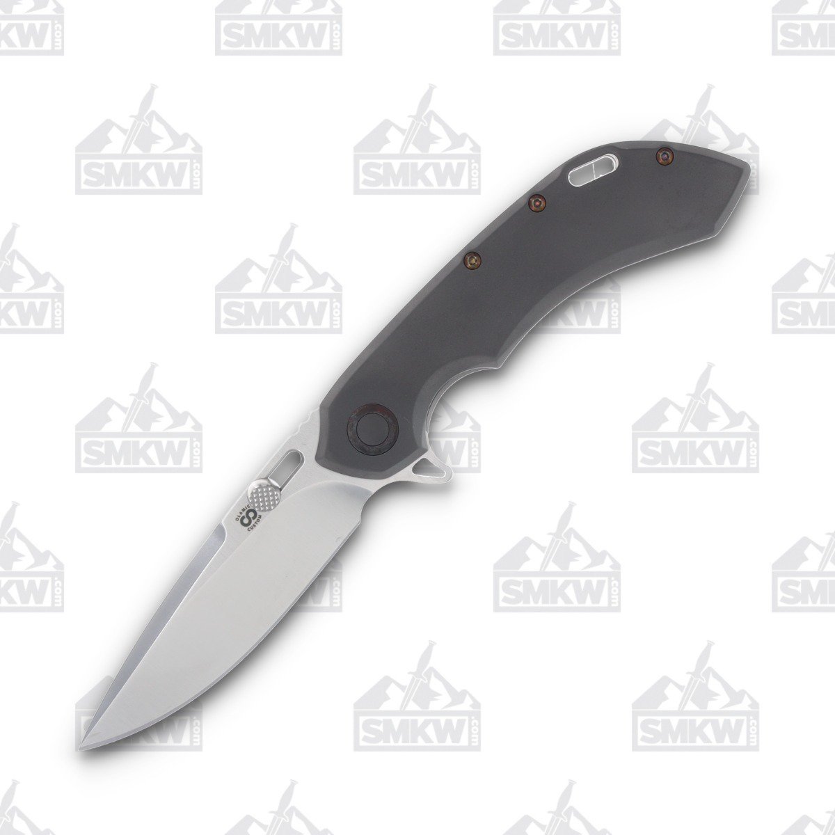 Olamic Wayfarer 247 Folding Knife T-121P Dark Blast with Antique Entropic Accents T121P View 1
