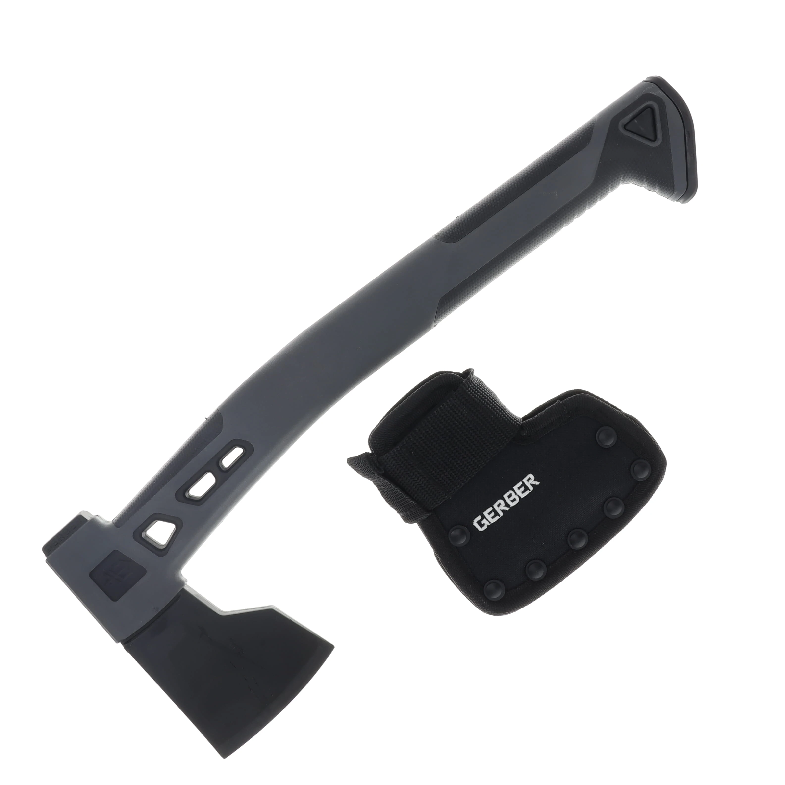 Gerber Knives Bushcraft Hatchet Grey Survival Axe 15.25in Overall G3782 View 1