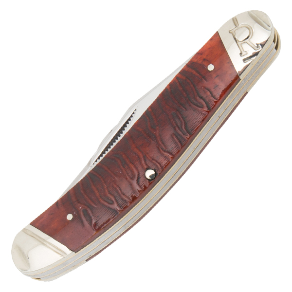 Rough Ryder Tiger Stripe Sowbelly Folding Knife RR2222 View 2