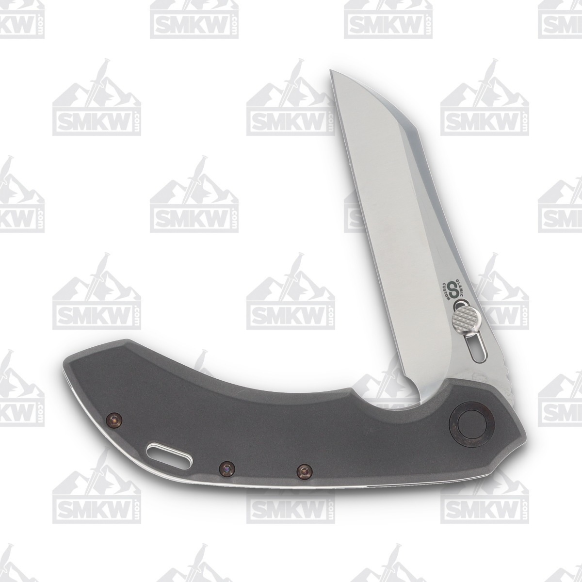 Olamic Wayfarer 247 Folding Knife T-094W Wharning (Dark Blast, Antique) T094W View 3