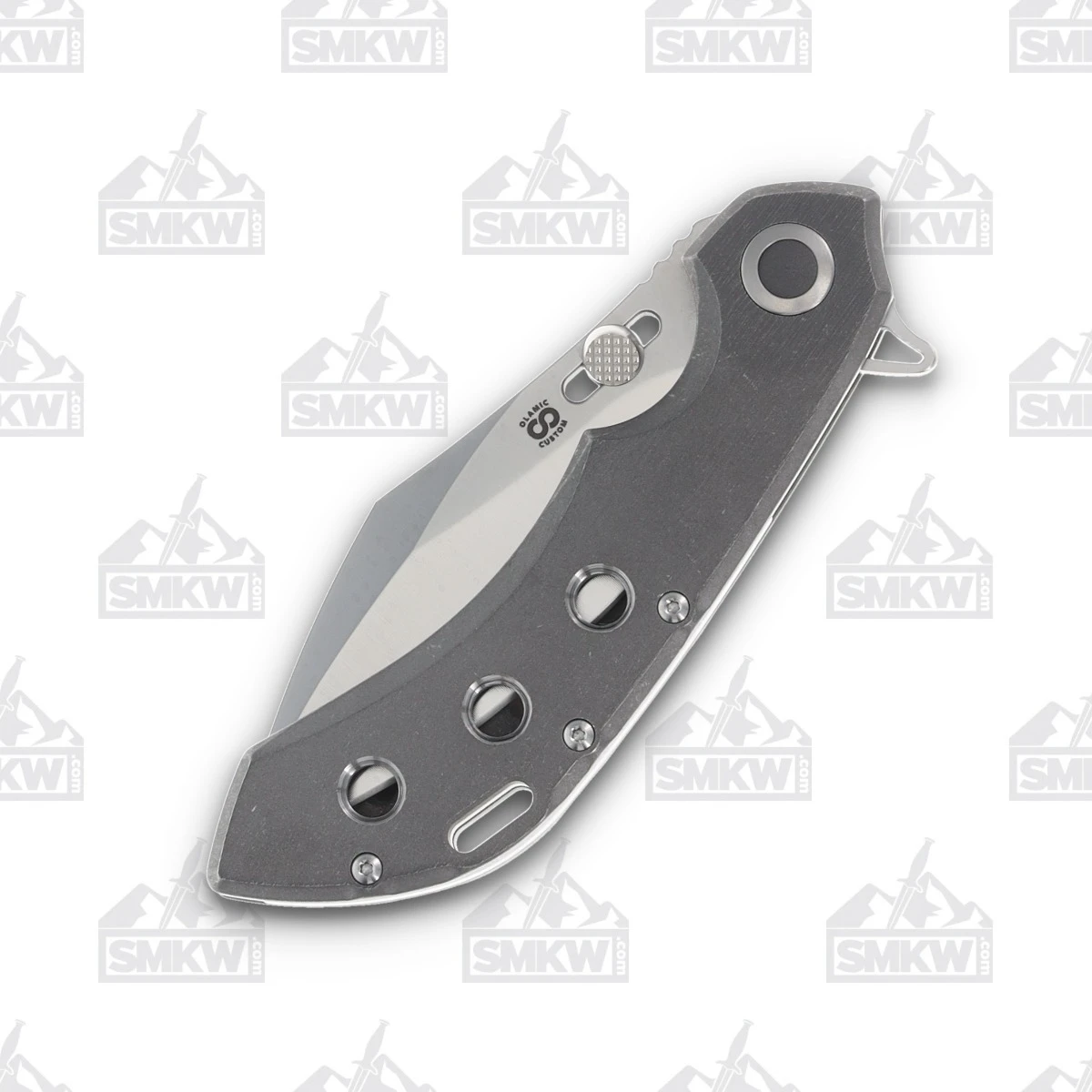 Olamic Wayfarer 247 Cutlass Ti Kinetic Mist 3.5in Satin Blade 121C View 5
